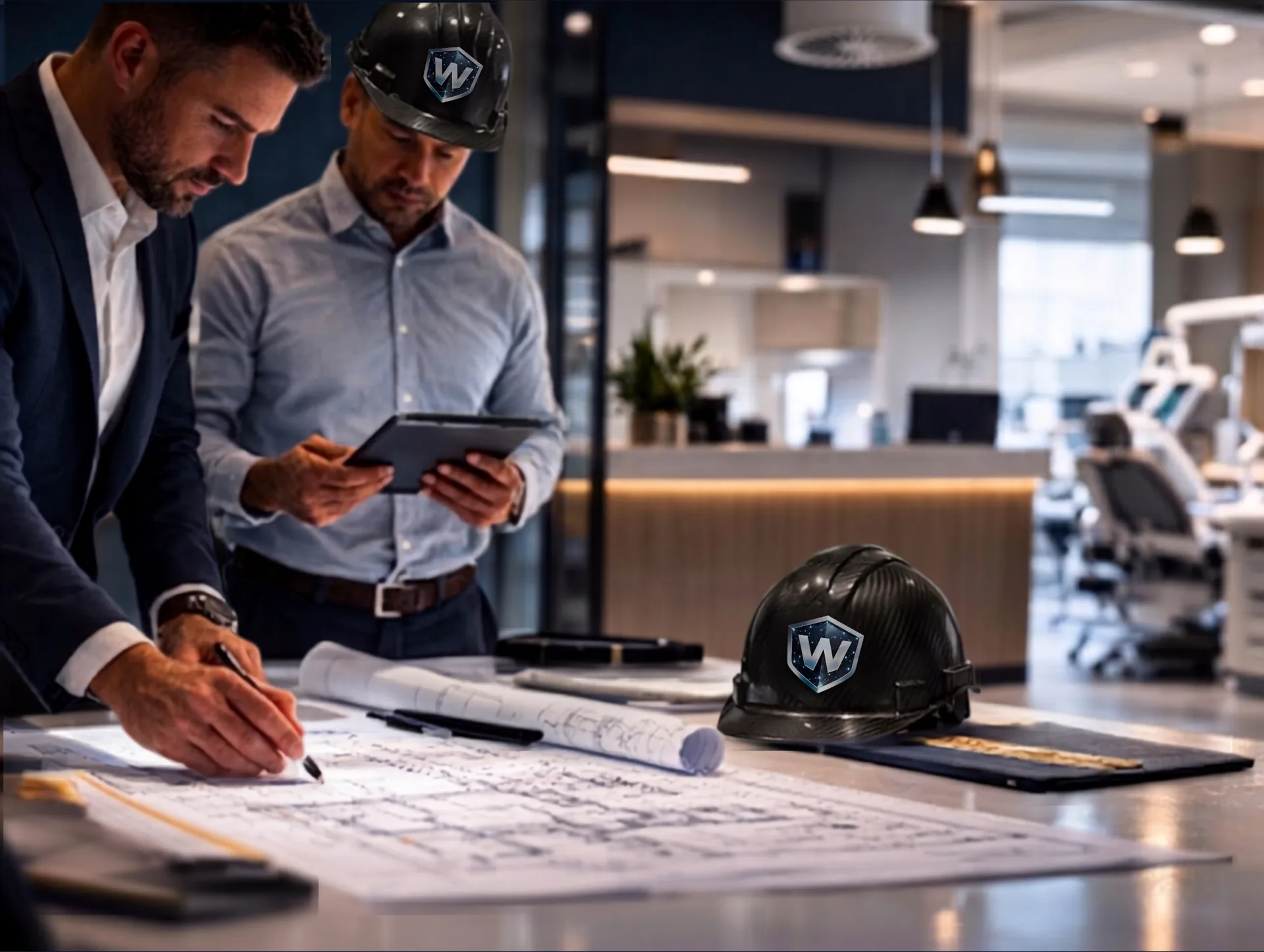 Waterman Construction Management job site
